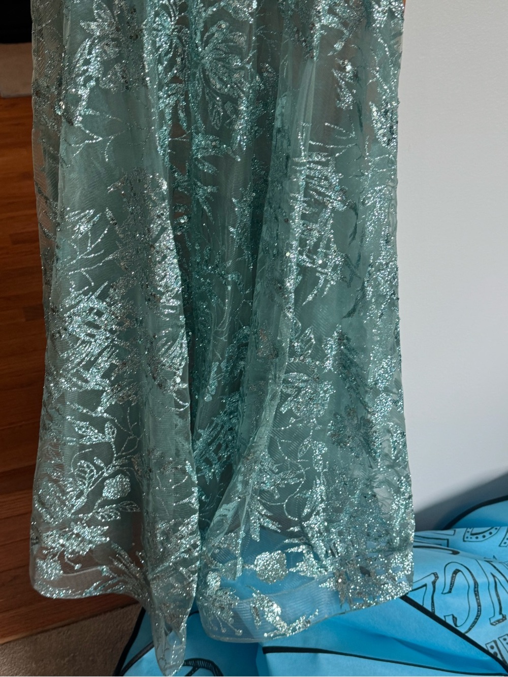 JVN by Jovani prom gown sage - Picture 12 of 14